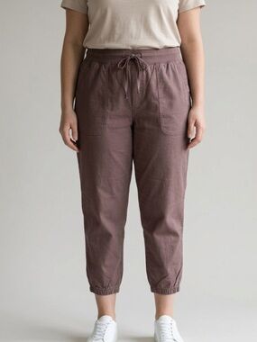 GAP Brown Utility Jogger Pants – Size XL | Street‑Casual Essentials |
